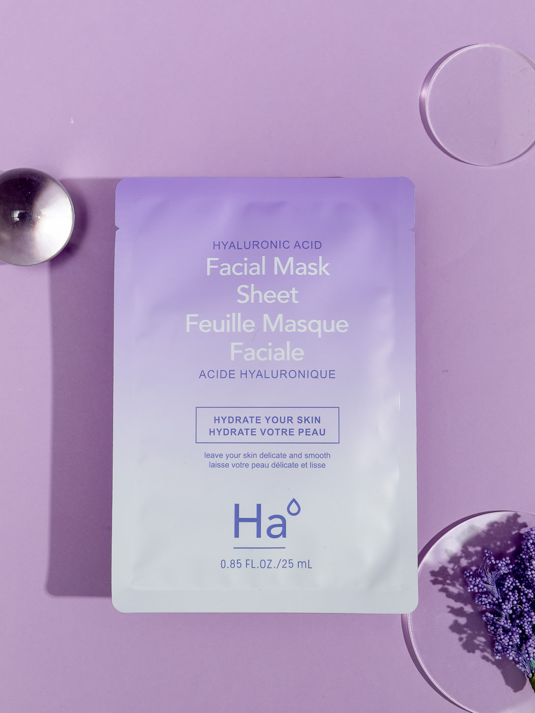 Mascarilla Facial de Ácido Hialurónico