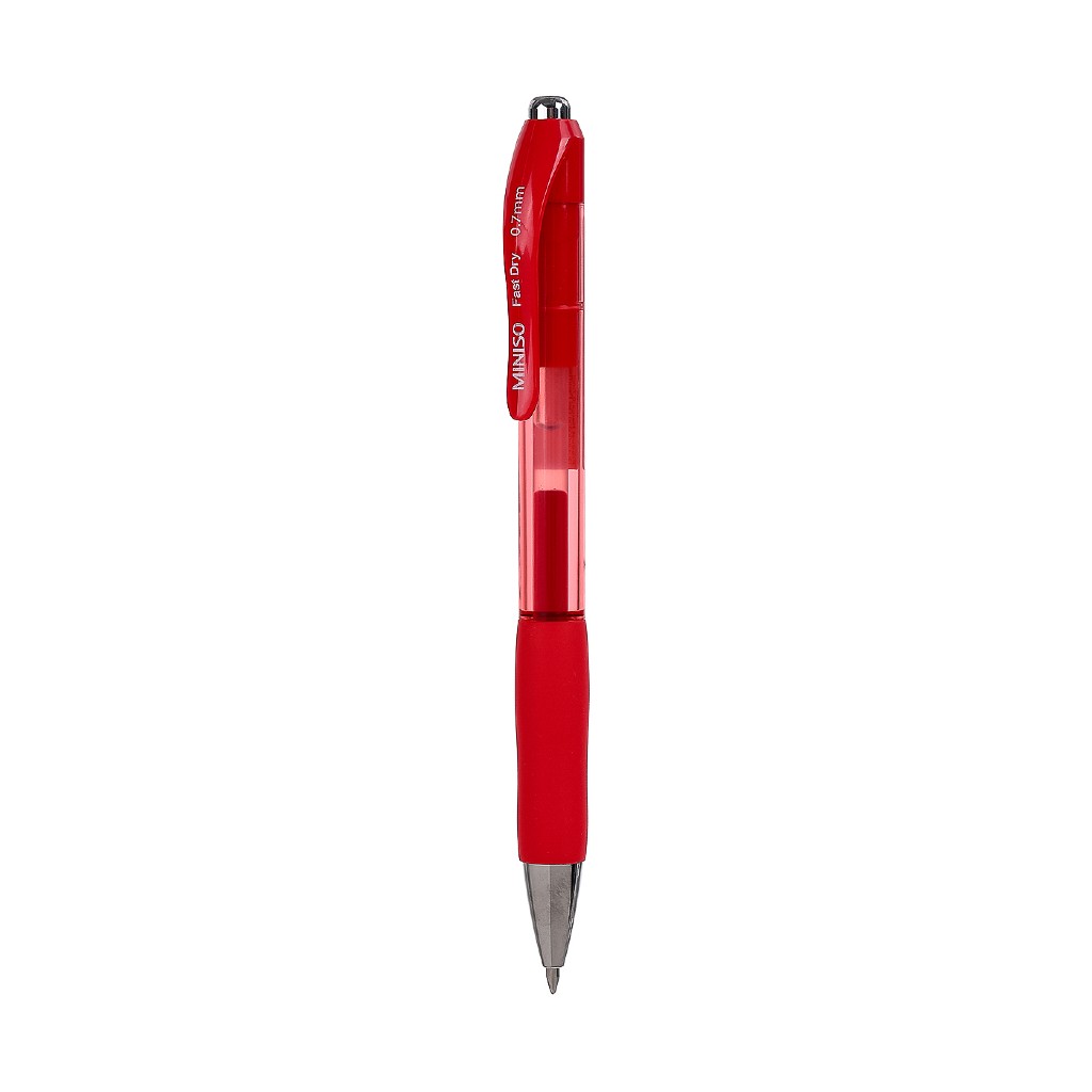 Bolígrafo Gel Secado Rápido(0.7mm ,Rojo)