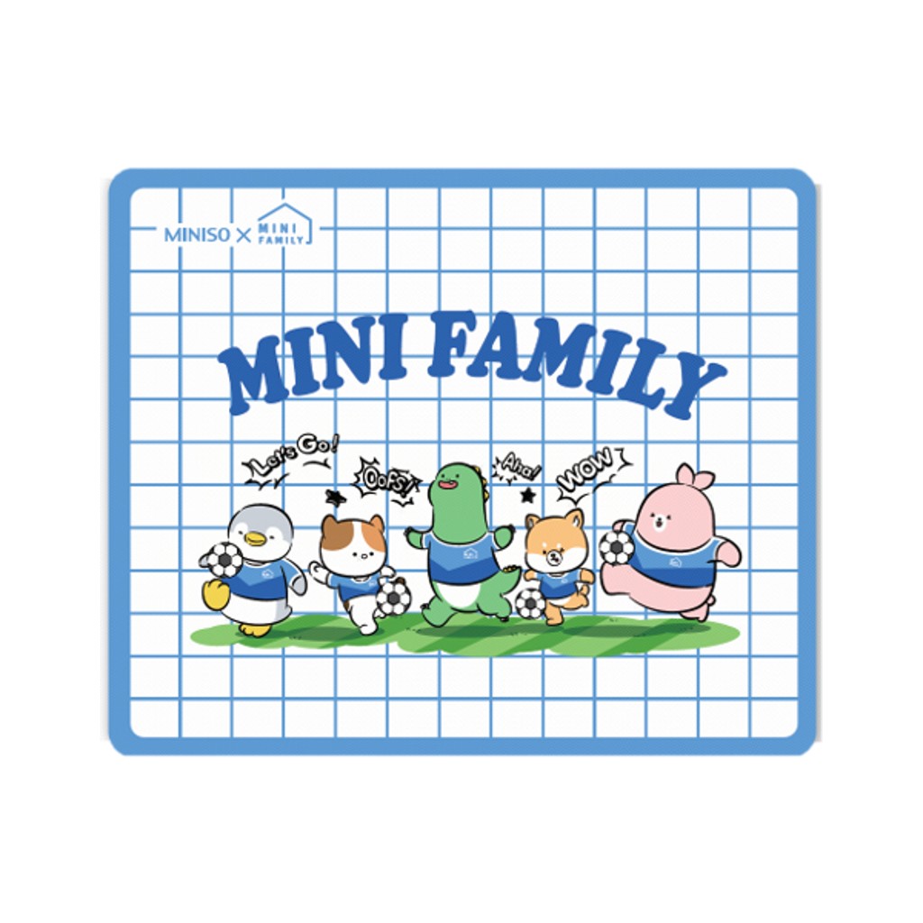 Almohadilla para Mouse Mini Family (Azul)