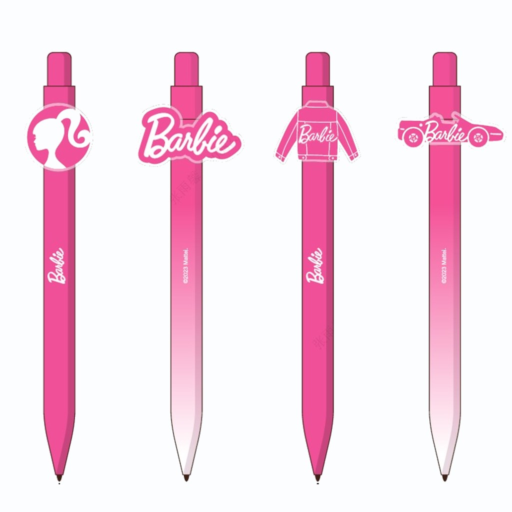 Barbie - Lapiz Gel Retractil (4 modelos)